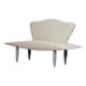 Leatherette bench from the 1980s