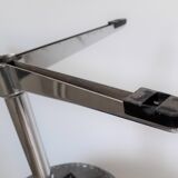 Pair of swivel stools 70s central foot