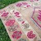 Vintage Turkish hallway rug 86x405 cm