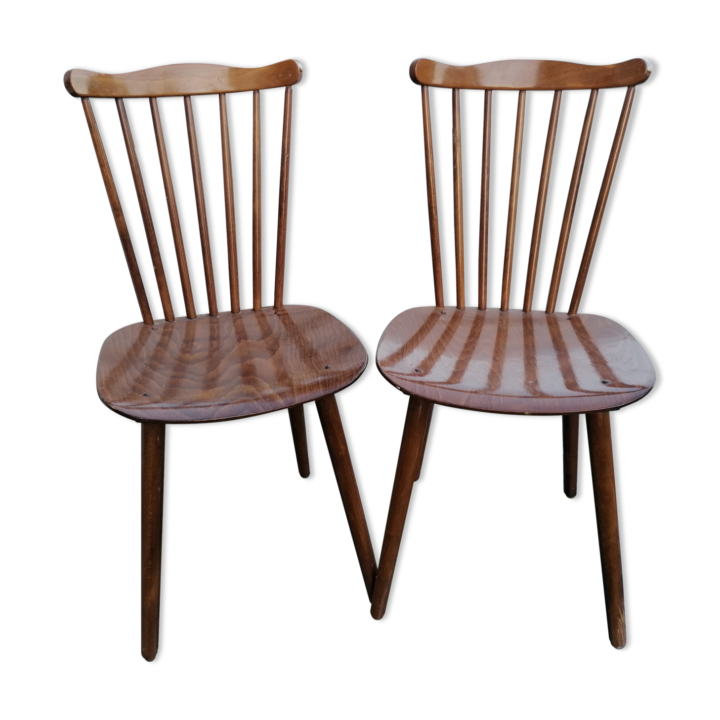 Paire de chaises Baumann