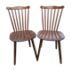 Paire de chaises Baumann