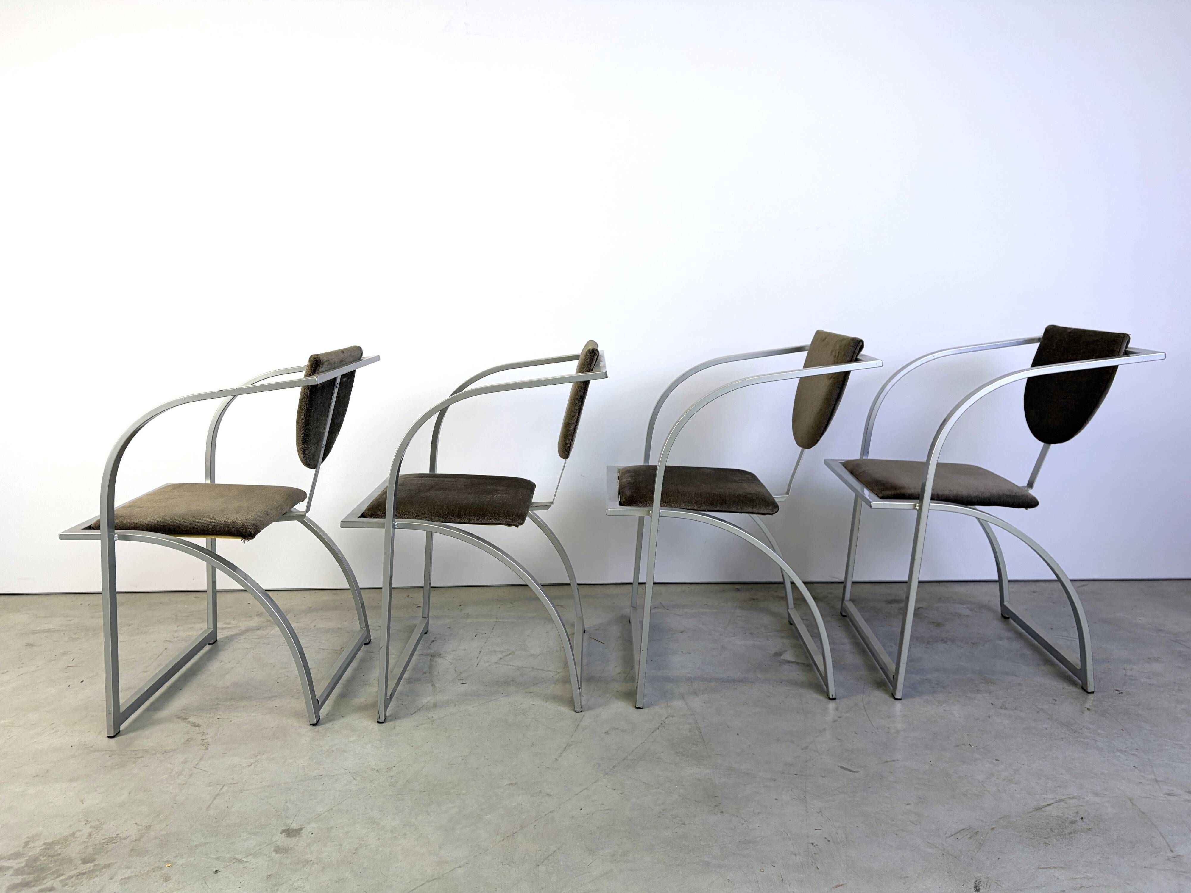 Sinus dining chairs from KFF, 1990s, set of 4