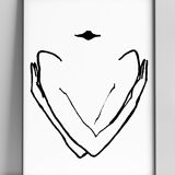 Hug myself - 30x42cm