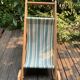 Poussette chariot de marche bébé bois vintage
