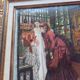 Huile sur panneau. Portrait de femmes. 20ième siècle.
