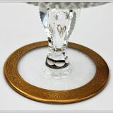 Fuit cup or centerpiece by St Louis Crystal model Thistle