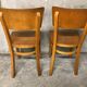 Pair of Thonet bistro chairs