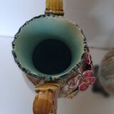Pair of slip vases