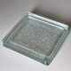 Ashtray glass ball vintage design annees 60