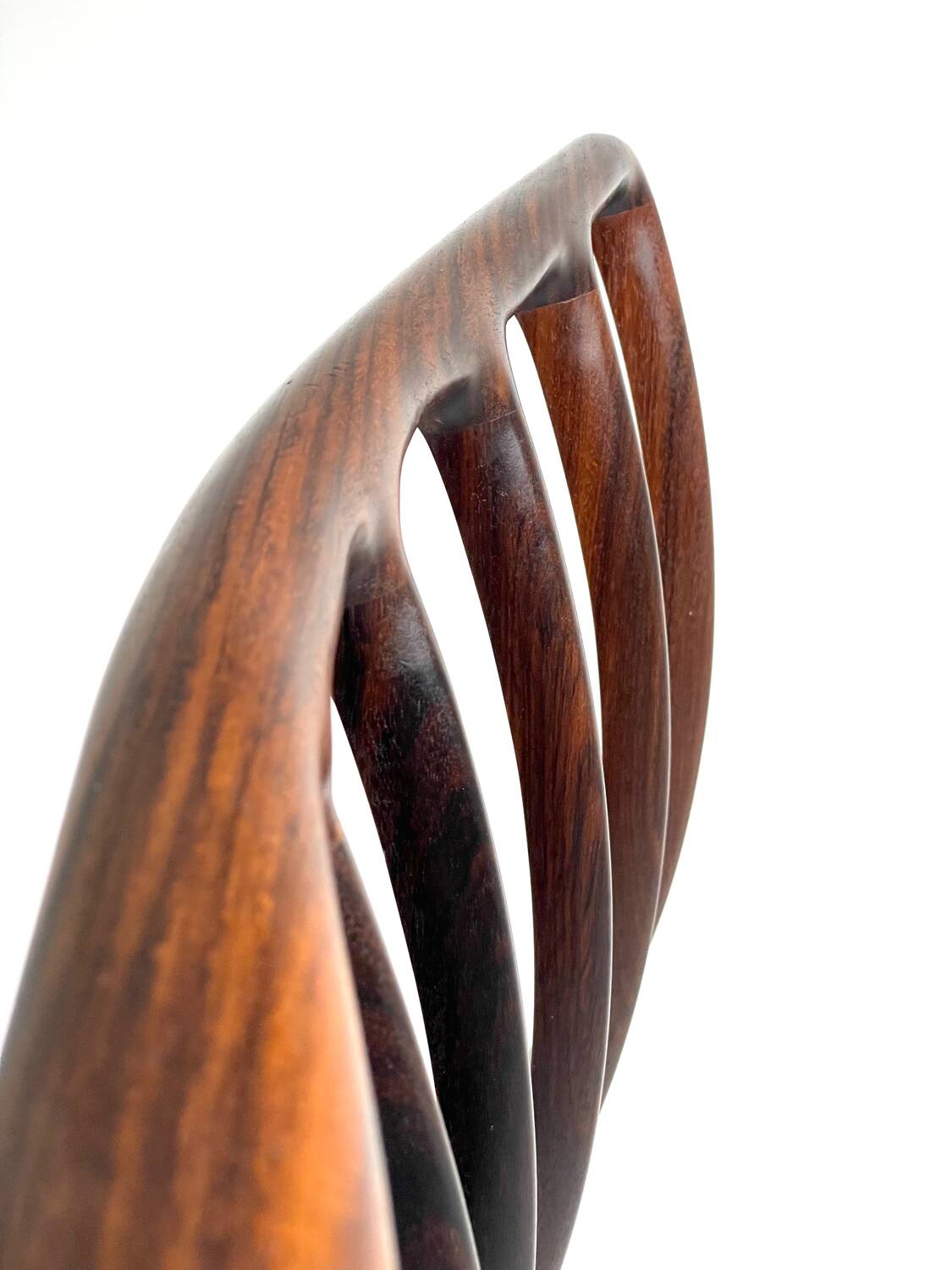 Set of 2 Niels Møller Model No 82 Chairs in Rosewood & Leather Denmark 60’s