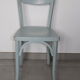 Chaise bistrot Baumann n°19 gris bleu