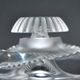 Lalique Baptiste bottle in frosted crystal signed "Lalique R France" 1979
