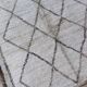 Beni Ourain Moroccan rug white - 300 x 164 cm