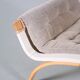 1960s “Pernilla” Chair + ottoman by Bruno Mathsson for DUX, Sweden