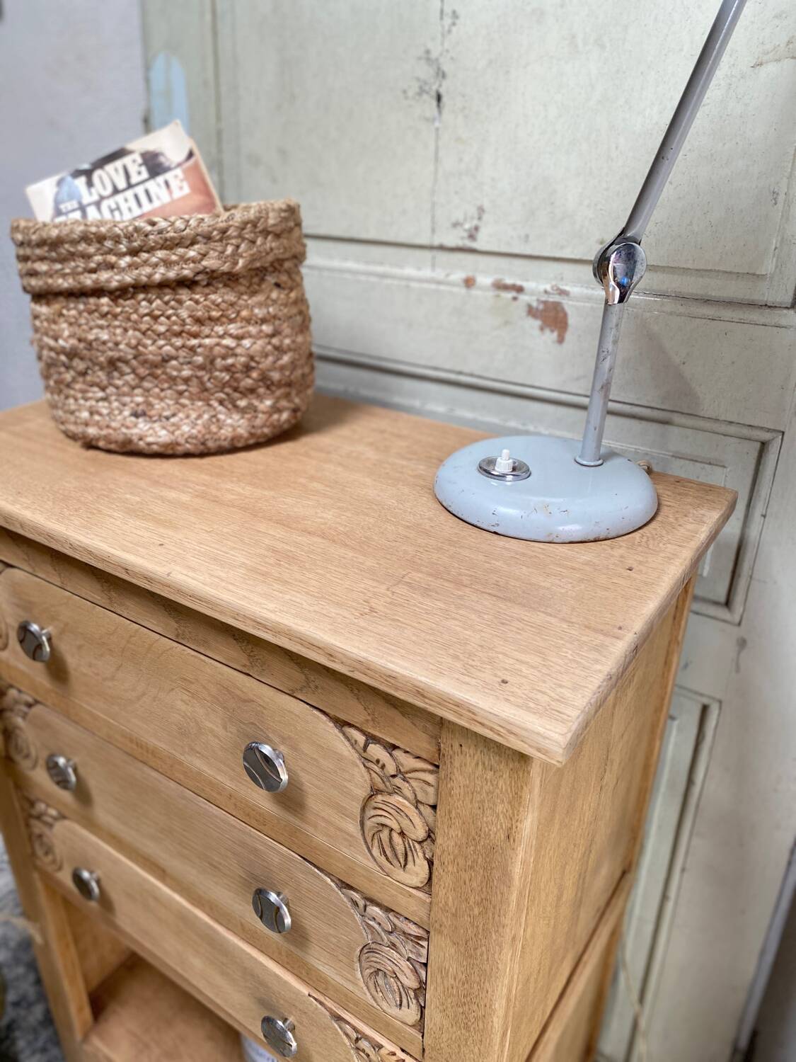 Small art deco style chest of drawers