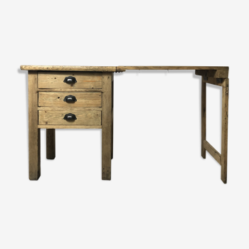 Établi console pliable