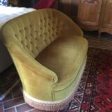 2/3 seats vintage bench