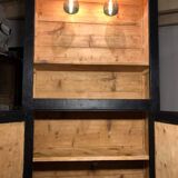 High cabinet with lighting