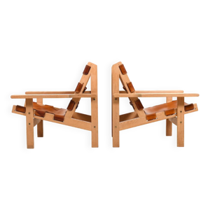 Paire de fauteuils modèle - kurt