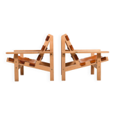 Paire de fauteuils modèle 168 par Kurt Østervig Années 1960
