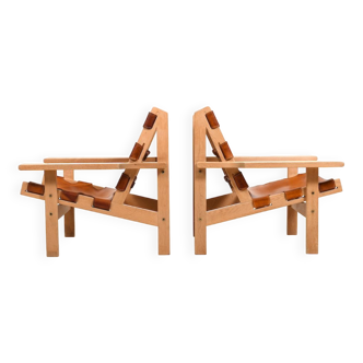 Pair of Hunting Chairs Model 168 by Kurt Østervig 1960s