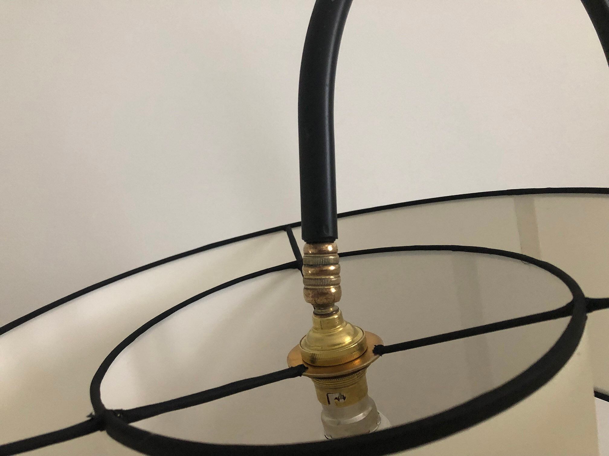 Tripod floor lamp 1950 - 1960 adjustable