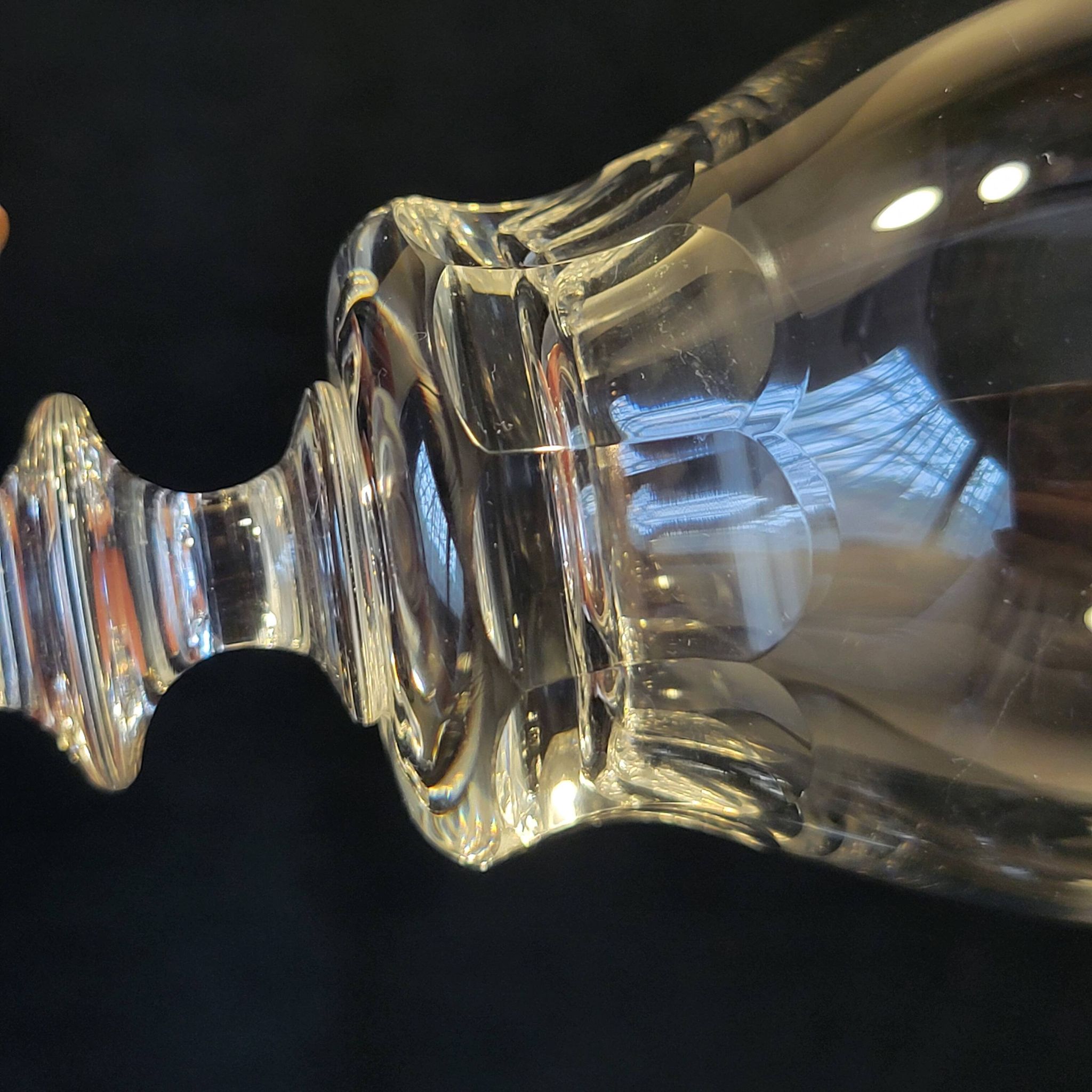 6 Antique Baccarat Cut Crystal Port or White Wine Glasses?