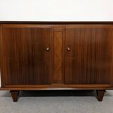 Art Deco style rosewood and sycamore sideboard circa 1950
