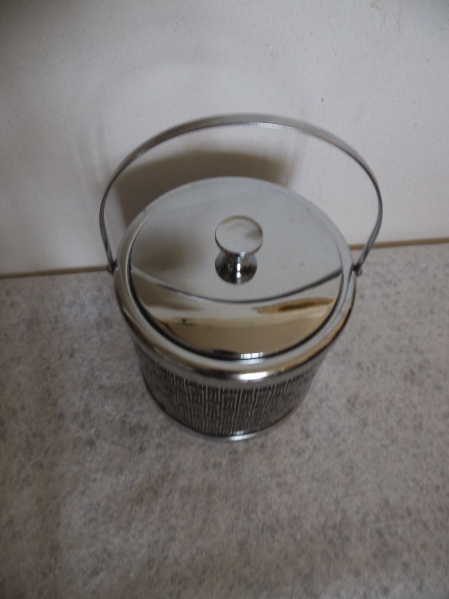 Bamboo deco ice bucket