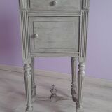 Louis XVI lacquered bedside table