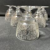 Porto glass Baccarat Lulli art deco service