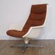 Fauteuil vintage pivotant "Galaxy" de Alf Svensson