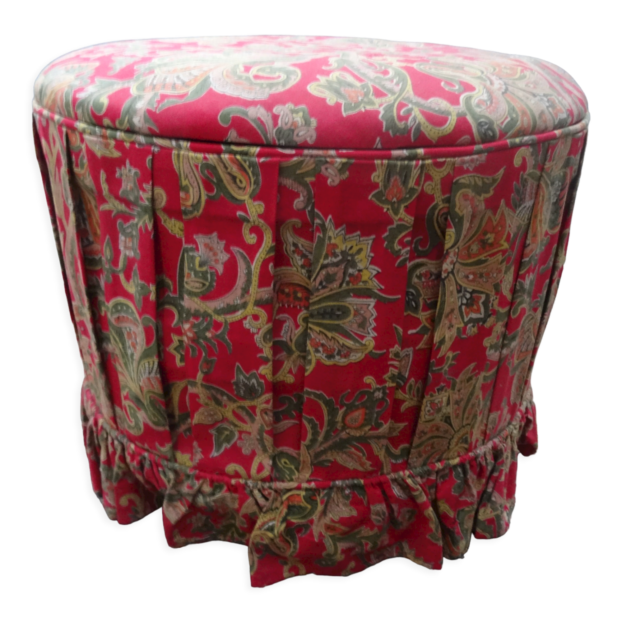 Pouf coffre années 60