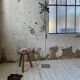Floor lamp chrome 'flower' design Jacques Veyrat-Masson and Philippe Rogier, edited by Oxar
