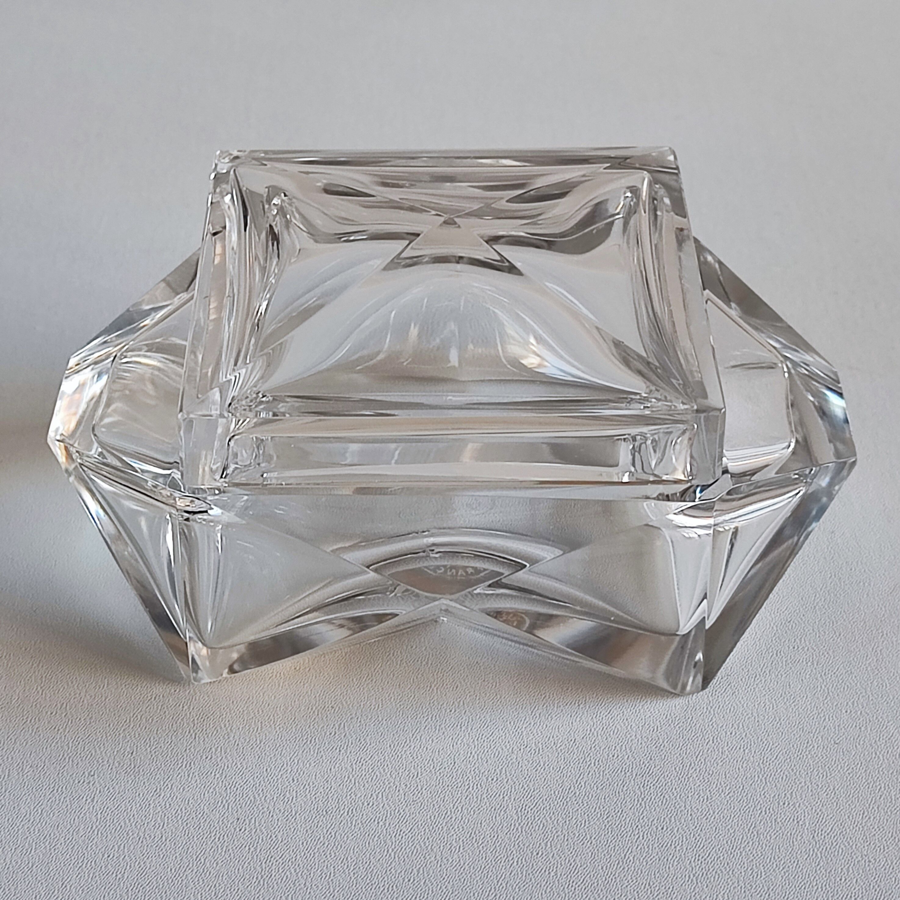 Baccarat crystal box