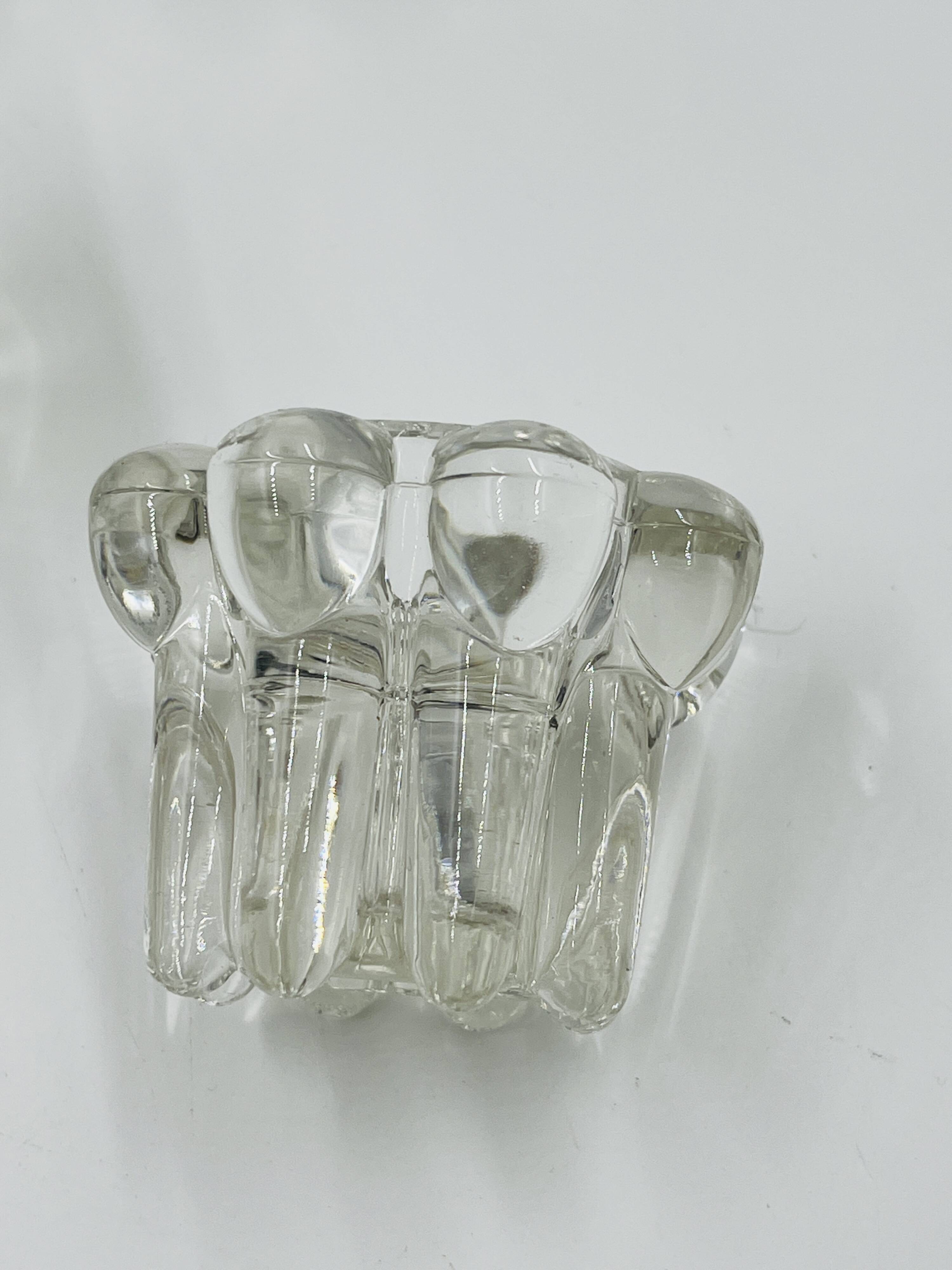 Set of 6 vintage flower candle holders by VMC Reims - 1960s