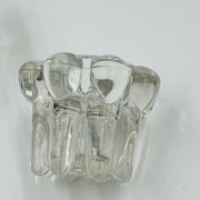 Set of 6 vintage flower candle holders by VMC Reims - 1960s