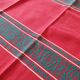 Nappe basque vintage vermillon 170X140 et 5 serviettes