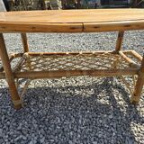 Rattan coffee table