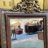 Napoleon III mirror with pediment