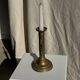 Large adjustable brass candlestick H16 D8