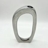 Vase sculptural en fonte d’aluminium — 1980s