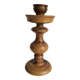 Wooden candlestick