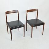 A pair of chairs by L & H. Lubke, Germany, 1960s