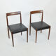 A pair of chairs by L & H. Lubke, Germany, 1960s