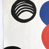 Original lithograph signed Alexander Calder, Pleasures of the Neophyte, 1976