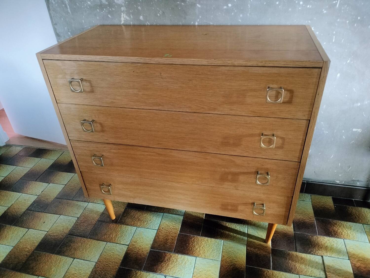 70s Scandinavian style chest of drawers