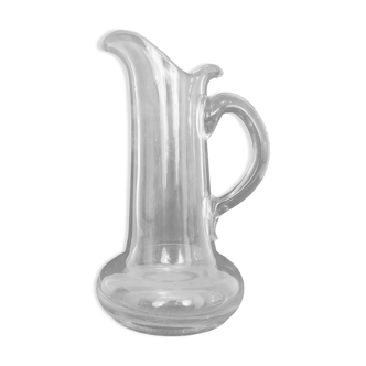 Norman cider pitcher in blown glass 18th century