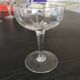 6 vintage engraved champagne glasses