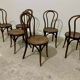 Set of 6 Bentwood Bistro Chairs N 18